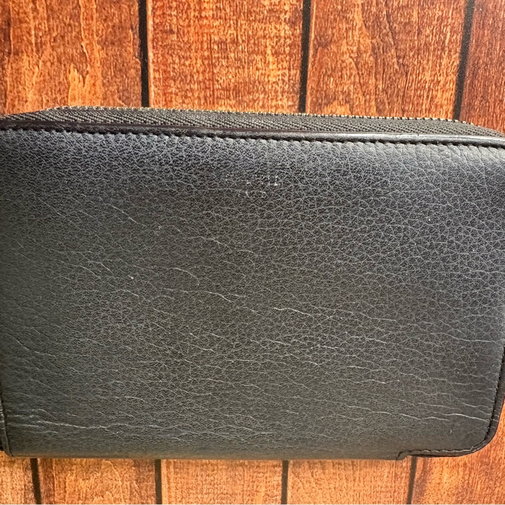 Celine Black Textured Leather Women’s Wallet